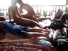 sex party In the raft