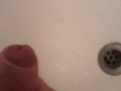 bathroom dick pleasure