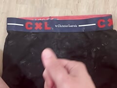 Cumming on my favorite underwear