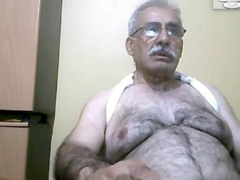 Grandpa's Webcam Masturbation Show