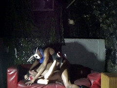 Kevin fucked by top black discreet with mask