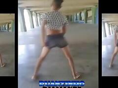 Skinny Latino Twink Twerk and dance 5