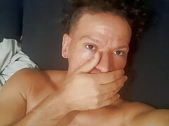 Borila horny with us. Bed, underpants and balls.