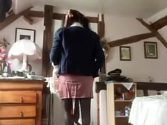 In college girl
