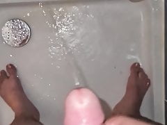 Shower pissing