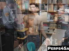 Lustful hunk cops planned to bang innocent sweet suspect