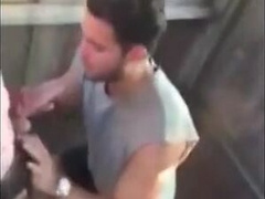 Cute Latin Hunk Sucks Big Cock and Eats Cum