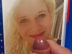 blonde cumslut got tribute
