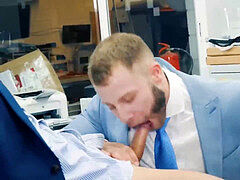 Mamada, homo, without a condom