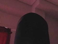 Mistress ordered me to suck Her dildo before fuck me with it