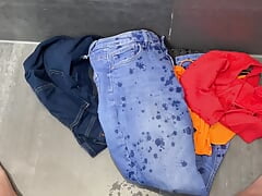 Pissing on my laundry
