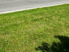 Edge of the woods jerk off