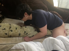 I'm not motivated, so I have to make the futon a mud with slaver and get nasty