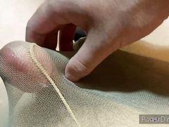 masturbate in tight pantyhose