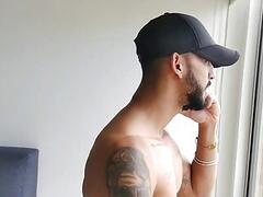 NAKED LATINO BARBER