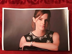 Emma Watson takes a hot Sticky ccum facial