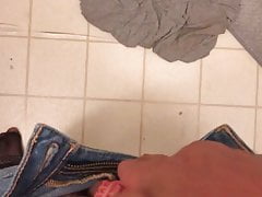 Teasing thru my panties