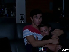 Horny gays fucking and sucking on a ghosty night
