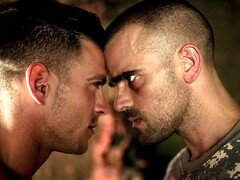 Prisoner of war in a hardcore group fuck