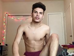 Latin Boy Rio Jerking Off