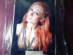 WWE Becky Lynch cumtribute #25 (St. Patrick's Day)