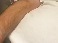 Hot gay masturbate while in bed