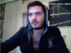 Greek Str8 Webcam Boy Is Jerking His Big Cock