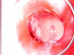 CAMERA INSIDE PUSSY: BIG CUMSHOT IN PUSSY! BEST Internal ASMR in 4K