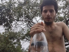 Porno vlog ( taking my tee-shirt off and chatting