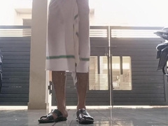 Indian enjoy douche and poke neighbour