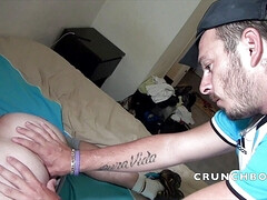 Fucked baeback by badboy boy sneaker boy in jogging