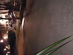 Me jerk off outdoor