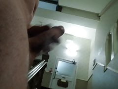 Masturbation on stairwell