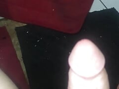 My Hard Dick Pissing on Floor and Spreading My Legs Compilation 1