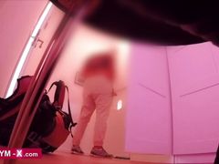 Young straight student lets gay guys blow him