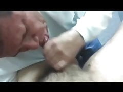 Married daddy suck me in his office