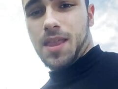 Compilation: What a handsome man walking and jerking off out