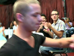 Real public bareback party
