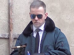 Leather Cop 17