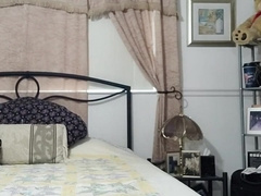 Grandfather Finishes off on Webcam