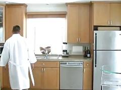 Gay couple has their coffee and anal sex