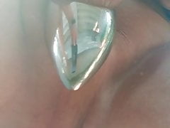 New cockring and precum piss