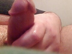 cumming hard again, cum pouring out