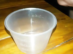 Cumshot with audio