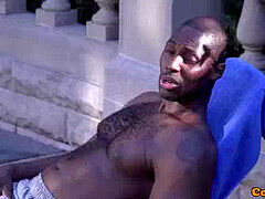 multiracial ginger lad rimmed before rectal