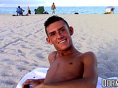 gay university college girl smokes and masturbates his dick in backyard