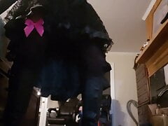 Sissy gets a new sissy dress
