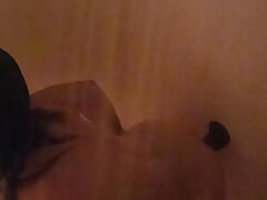 Playing in the shower