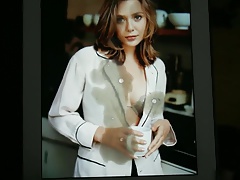 Cum on Elizabeth Olsen - 0117