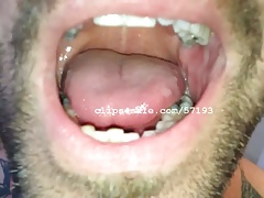 Mouth Fetish - Cyrus Mouth Part2 Video1